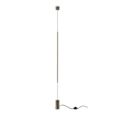 Ideal Lux FILO Plafonnier suspendu LED intégré en laiton, 3000K, non ...