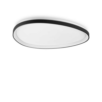 Ideal Lux GEMINI Semi-Plafonnier LED Intégré DALI 81 cm Noir 5400Lm 3000K