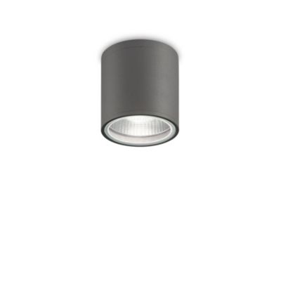 Ideal Lux GUN - Plafonnier extérieur à 1 lumière, anthracite IP44, GU10
