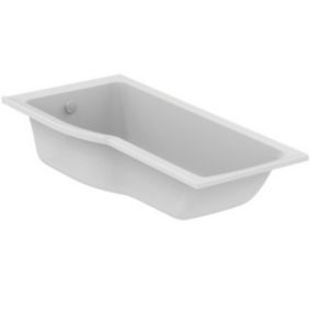 Ideal Standard baignoire pour bain/douche 170 x 80 asymétrique Connect Air gauche blanc