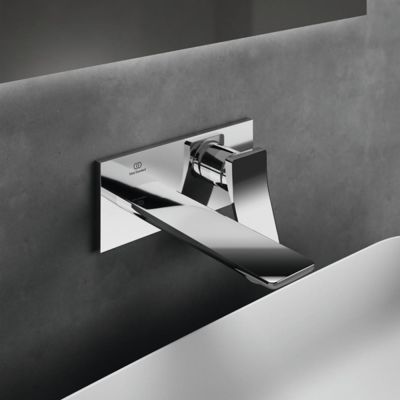 IDEAL STANDARD Mitigeur lavabo encastré Conca chrome + Corps encastré