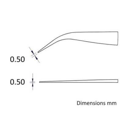Ideal Tek 7CF - Set de 2 pointes remplaçables en fibre de carbone 40 mm ...