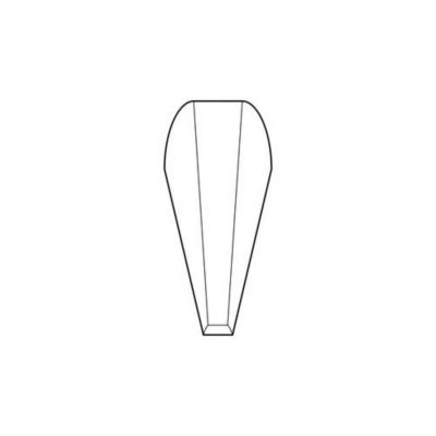 Ideal Tek 7CF - Set de 2 pointes remplaçables en fibre de carbone 40 mm ...