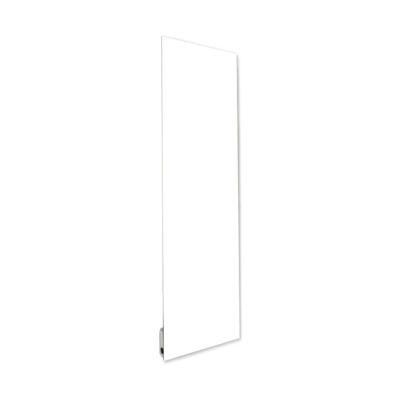 ILO Radiateur Électrique Mural Rayonnant 500W Extra Plat Verre Trempé Programmable Blanc