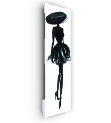 ILO Radiateur Électrique Soufflant Rayonnant Mural 1250W Extra Plat Verre Trempé Programmable Mademoiselle