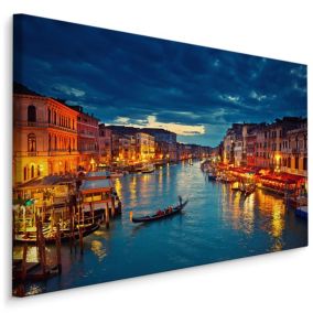 Image ARCHITECTURE DE VENISE La Nuit 3D 40cm x 30cm  - Parfait pour décorer votre salon, chambre ou bureau avec un design unique e