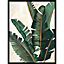 Image encadrée feuilles 60 x 90 cm
