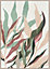 Image encadrée feuilles naturel, scandinave, graphique Dada Art l.52 x h.72 cm
