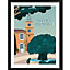 Image encadrée Salon de Provence l.40 x H.50 cm
