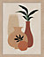 Image encadrée vases Dada Art l.30 x H.40 cm multicolore