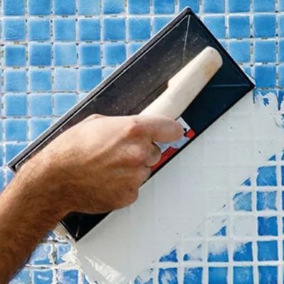 Imperjunta Flex Mortier (4kg, Blanc). Mortier imperméable pour remplir et sceller les joints qui empêchent infiltrations d'eau
