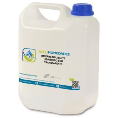 Imperméabilisant Hydrofuge Invisible ECO (5L+Spray) - Hydrofuge et antitache, protège façades, toitures, maçonneries...