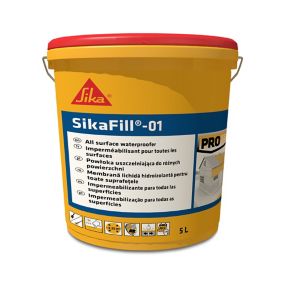 Imperméabilisant toutes surfaces gris Sikafill-01 Sika 5 L