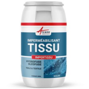 IMPERMEABILISANT ANTI-TACHES ET HYDROFUGE POUR TISSU - IMPERTISSU  - 200 L (jusqu'à 2000 m²) - ARCANE INDUSTRIES