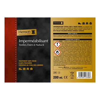 Imperméabilisant nubuck 200 ml