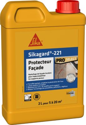 Imperméabilisant pour façade Sika Sikagard 2 L