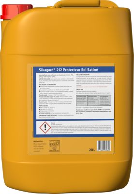 Imperméabilisant Sika Sikagard protection sol satiné 20 L