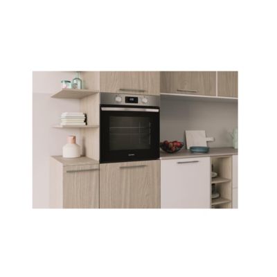INDESIT Four pyrolyse multifonction 71 l inox - IO278PX