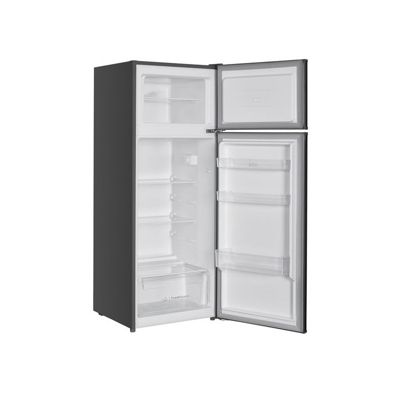 INDESIT Réfrigérateur 2 portes 206 litres inox - I55T0412X