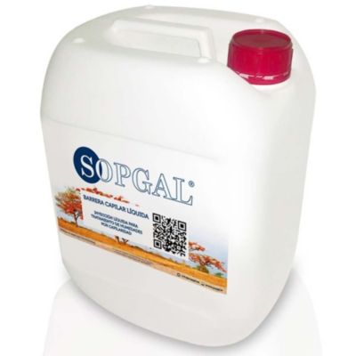 Injection liquide pour l'humidité capillaire (25L) - Arrête l'humidité capillaire dans les murs, créant une barrière imperméable