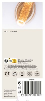 Inner Glow Edition Ampoule LED Ampoule intérieure torsadée E27 230V 230lm 4W 1800K Doré