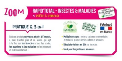 Insecte et maladie Fertiligène prêt à l'emploi 800ml