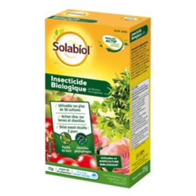 Insecticide biologique concentré Solabiol 10 x 2,5g