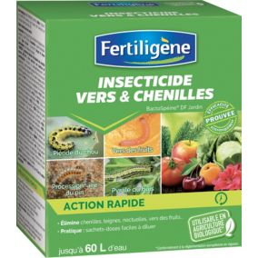 Insecticide biologique vers et chenilles Fertiligène 30g