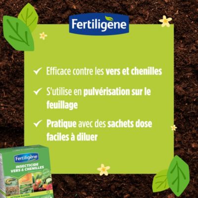 Insecticide biologique vers et chenilles Fertiligène 30g