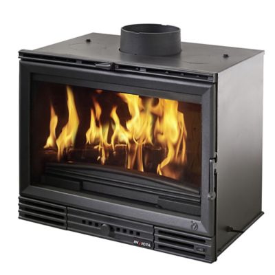 Insert à bois de cheminée Invicta 700 GV Turbo 10 kW | Castorama