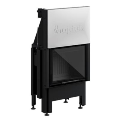 Insert à bois Smart XTh noir 64 cm