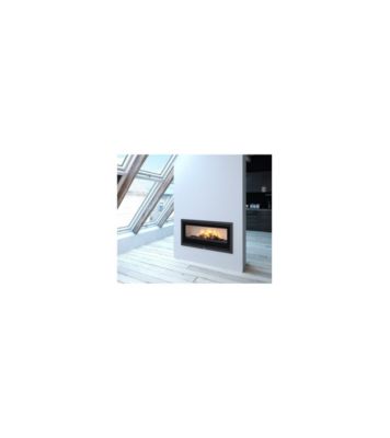 Insert cheminée à bois BOMA 15 KW + 2 bouches recuperateur