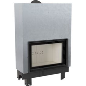 Insert cheminée MBO 15 ouverture relevable + 4 bouches recuperateur