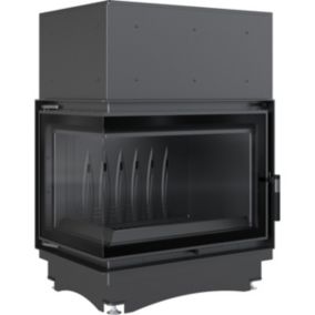 Insert cheminée ZUZIA ECO 12 BS DECO vitre à gauche