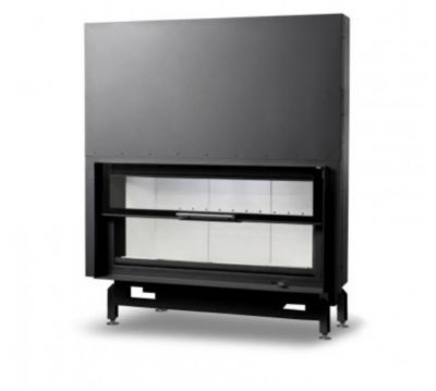 Insert cheminées à bois MB 130CM porte guillotine 21 kW + 4 bouches — free download