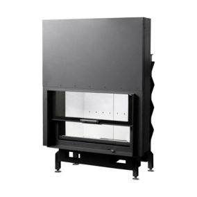 Insert de cheminée 100 EVO LD d200 96 CM 17kW design haut de gamme