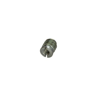 Insert fileté bois fendu Acier zingué M8 14X17 - 30 pièces