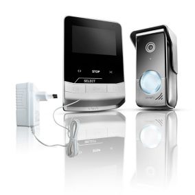 Visiophone sans fil pas cher : sonnette caméra avec LED infrarouges, Sonnettes