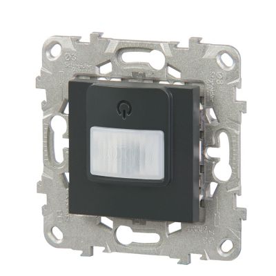 Interrupteur détecteur de présence et de mouvement Schneider Electric Unica Déco anthracite