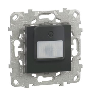 Interrupteur détecteur de présence et de mouvement Schneider Electric Unica Déco anthracite