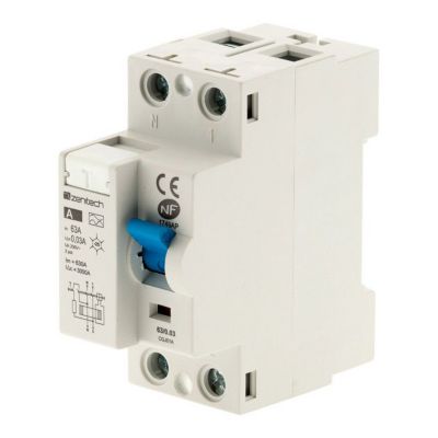 Interrupteur Différentiel Zenitech 40A 40mA Type AC - 3 Modules - Réf 150973
