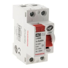 Interrupteur différentiel 63A type AC NF Thomson