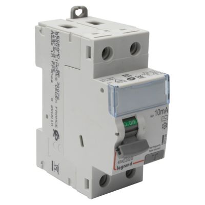 Interrupteur différentiel 10 mA 16A type AC Legrand