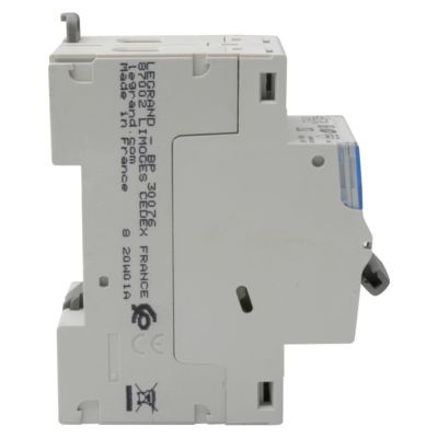Interrupteur différentiel 10 mA 16A type AC Legrand