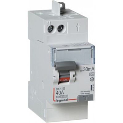 Interrupteur différentiel automatique DX3 30 mA-40A Type A Legrand