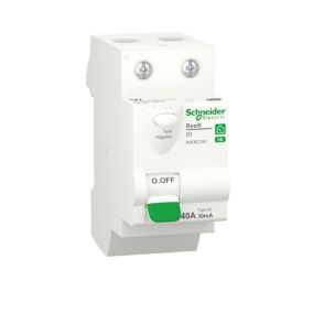 Interrupteur différentiel embrochable 2P 40A 30mA Type AC Schneider Electric Resi9 XE