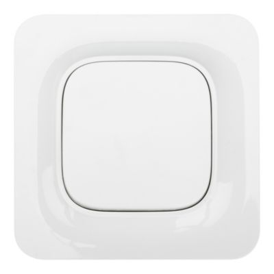 Interrupteur Jacobsen Kennet blanc complet, lot de 5