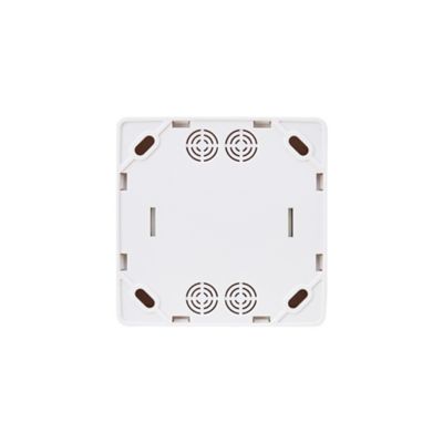 Interrupteur lumineux monobloc en saillie Jacobsen Sigurd blanc complet