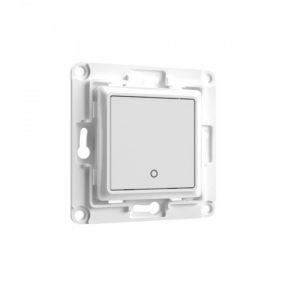 Interrupteur Mural Simple Blanc Shellywallswitch1buttonw - Shelly