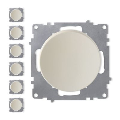 Interrupteur OneKeyElectro simple allumage, lot de 7, beige | Castorama